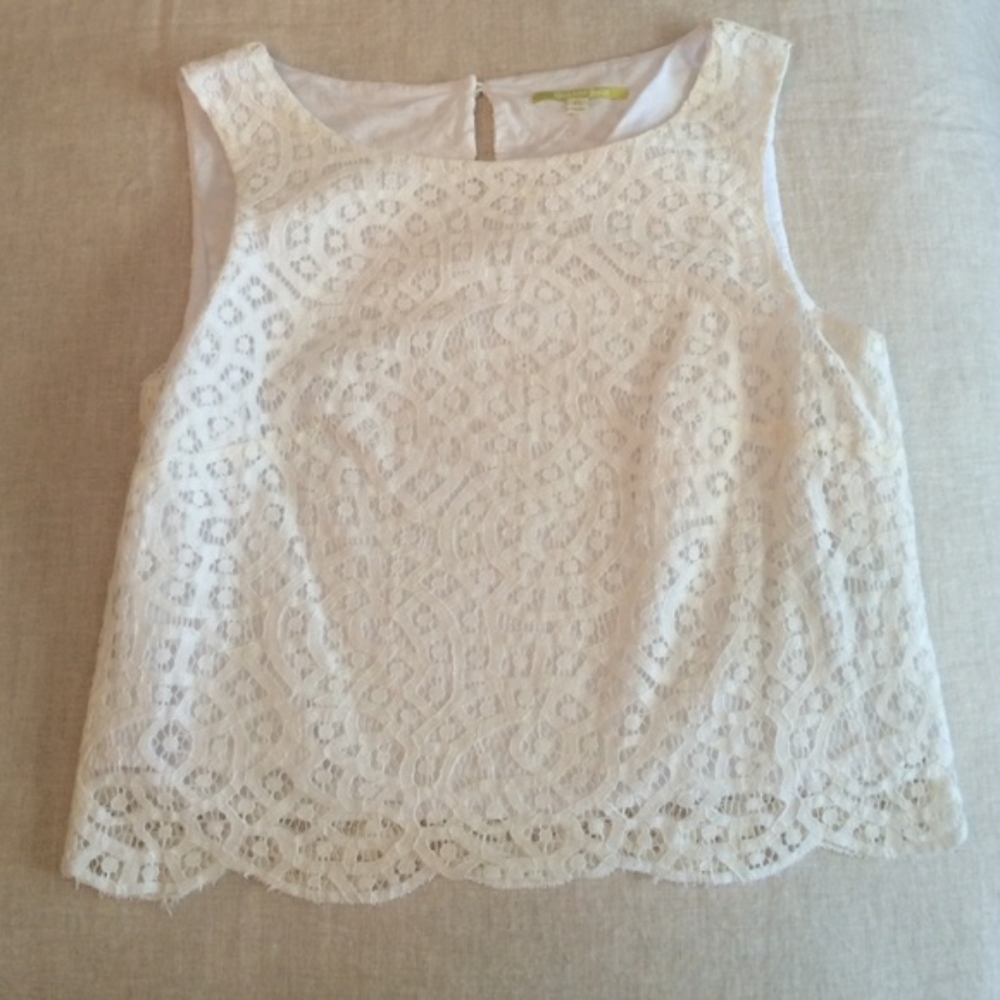 Lace crop top
